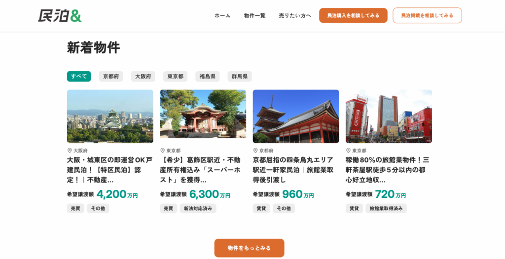 民泊 投げ売り プラットフォーム 民泊&